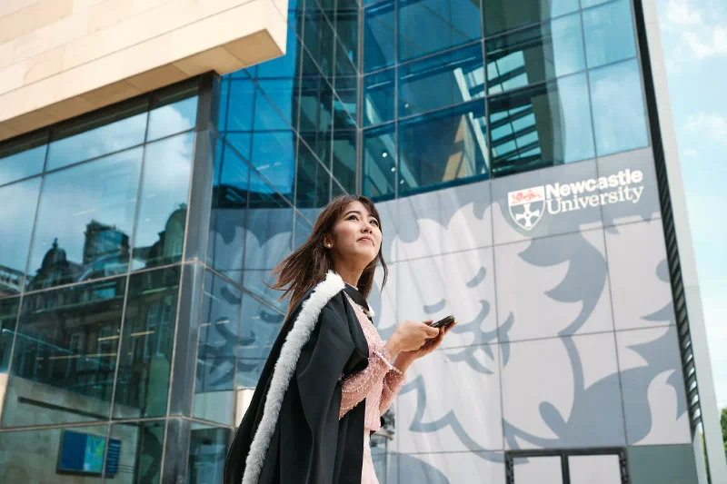 Graduation photoshoot in Newcastle upon Tyne