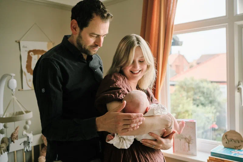 Natural Newborn Photography at Home in Ponteland Northumberland