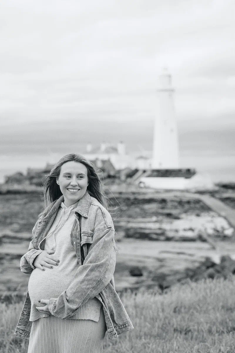 Family and maternity photography st marys lighthouse Whitley bay